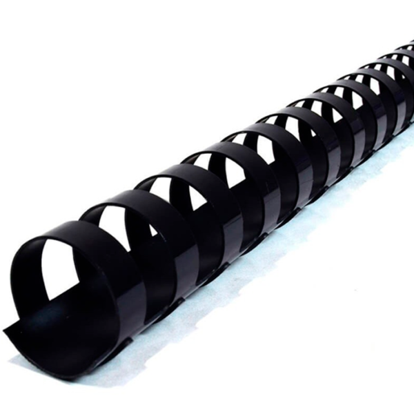 ARILLLO PLASTICO NEGRO PARA ENGARGOLAR 3/4 C/100