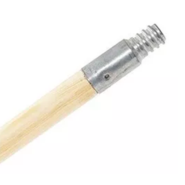 BASTON DE MADERA ROSCA METALICA