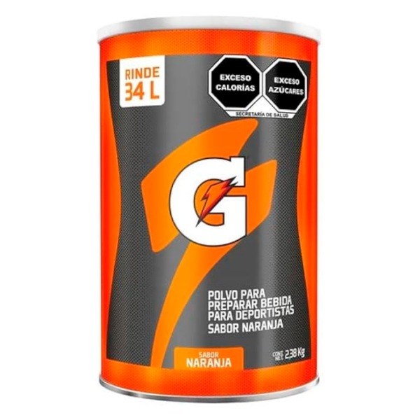 BEBIDA EN POLVO GATORADE 2.4K (34L)