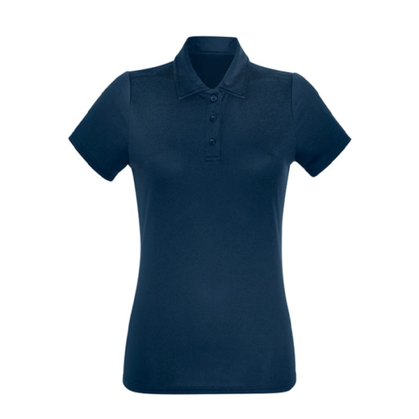 BLUSA TIPO POLO AZUL MARINO