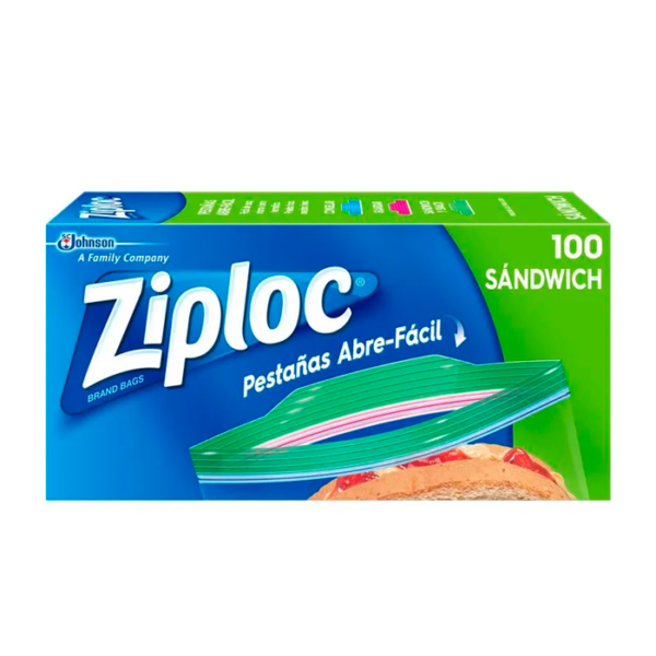 BOLSA ZIPLOC MEDIANAS C/100