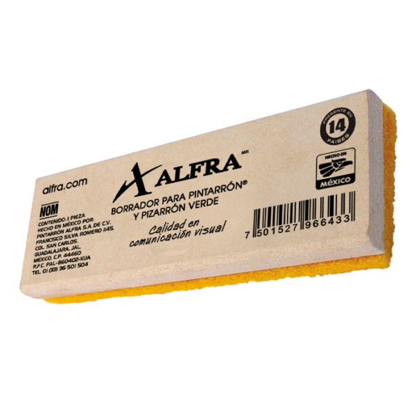 BORRADOR PARA PIZARRON BLANCO ALFRA