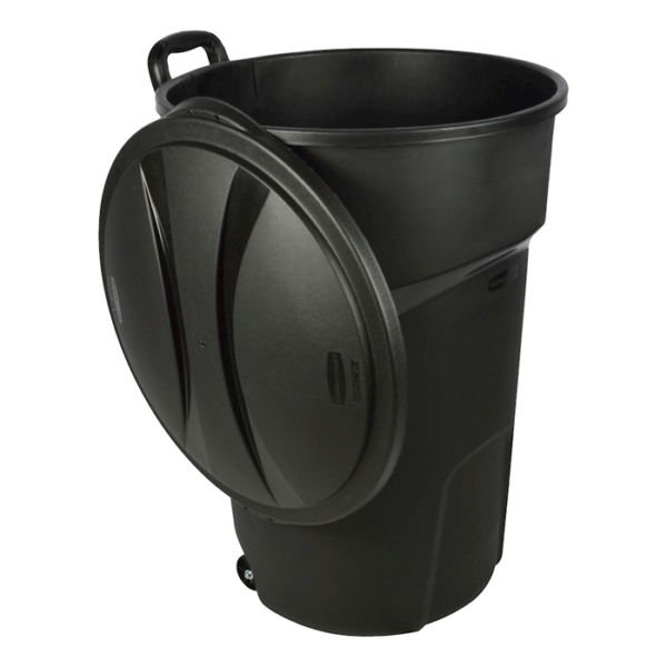 BOTE DE BASURA 121L (34GL)  NEGRO