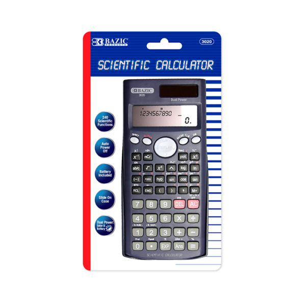 CALCULADORA CIENTIFICA 240 10G BAZIC