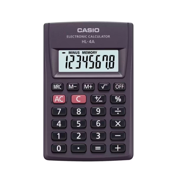CALCULADORA DIGITAL CASIO HL-4A