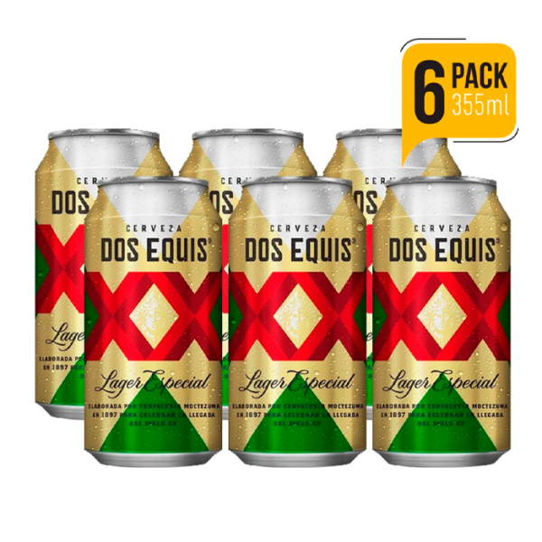 CERVEZA XX LAGER LATA 355ML