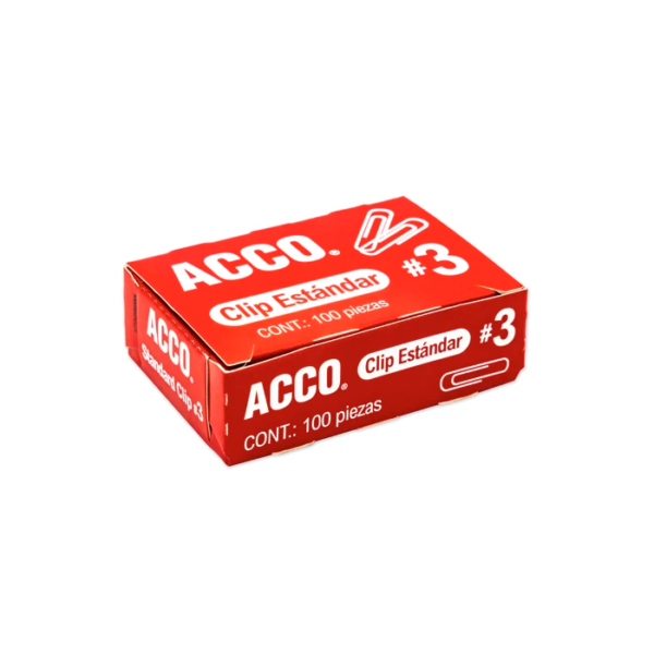 CLIP METALICO ESTÁNDAR C/100 PZ