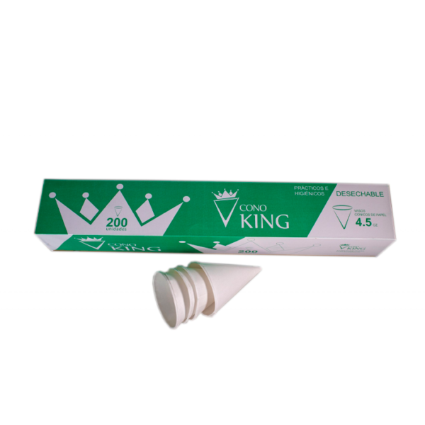 CONO PAPEL TIRA C/200PZ 4.25OZ