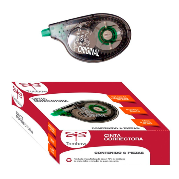CORRECTOR CINTA TOMBOW BLANCO
