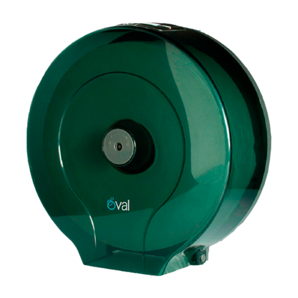 DESPACHADOR DE PAPEL HIGIENICO JUMBO HUMO OVAL DV003