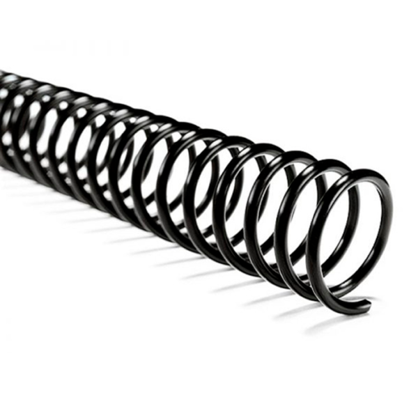ESPIRAL P/ENGARGOLADO 13MM 100PZ NEGRO