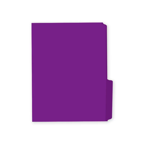 FOLDER MANILA CARTA MORADO