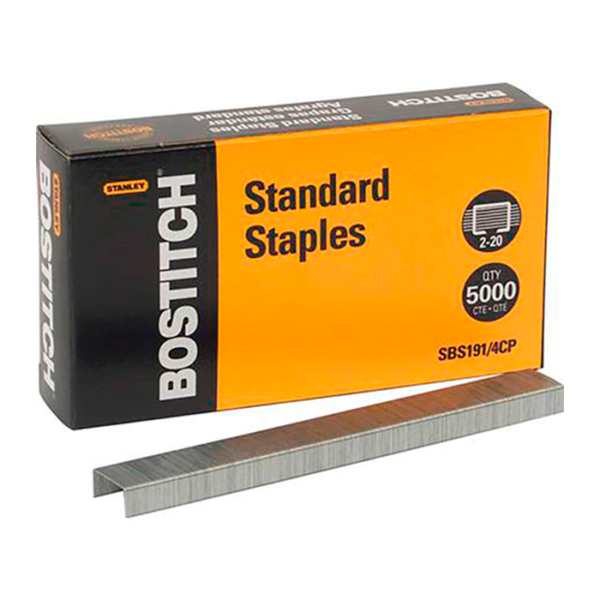 GRAPA ESTANDAR BOSTITCH BS19 C/5000 GRAPAS