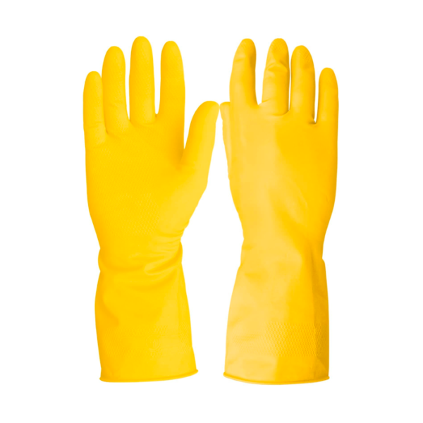 GUANTE AMARILLO DE LATEX PARA LIMPIEZA TS