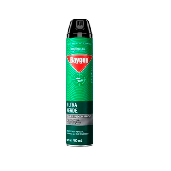 INSECTICIDA EN AEROSOL  BAYGON VERDE 430GR