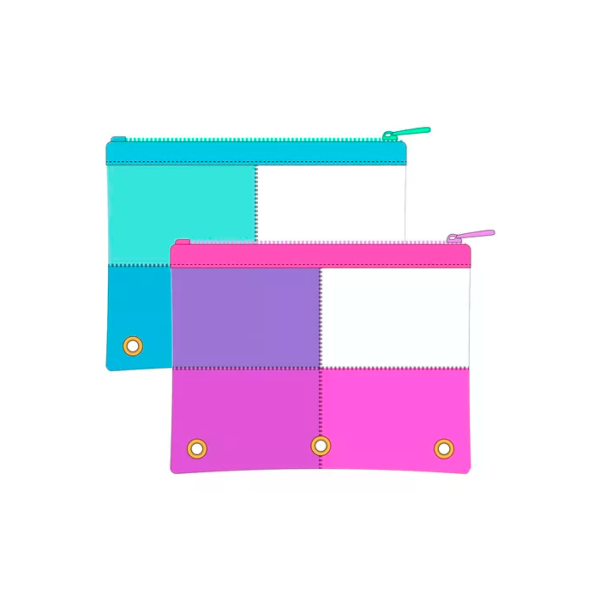 LAPICERA DE TELA P/CARPETA COLOR PASTEL BAZIC