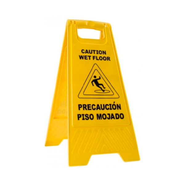 LETRERO DE PLASTICO P/PISO MOJADO