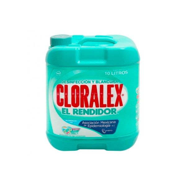 LIQUIDO CLORO  CLORALEX 10 LT (VERDE)